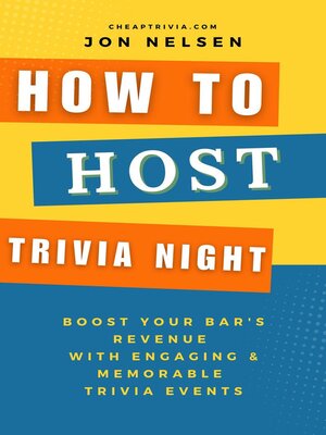 cover image of How to Market Trivia Night